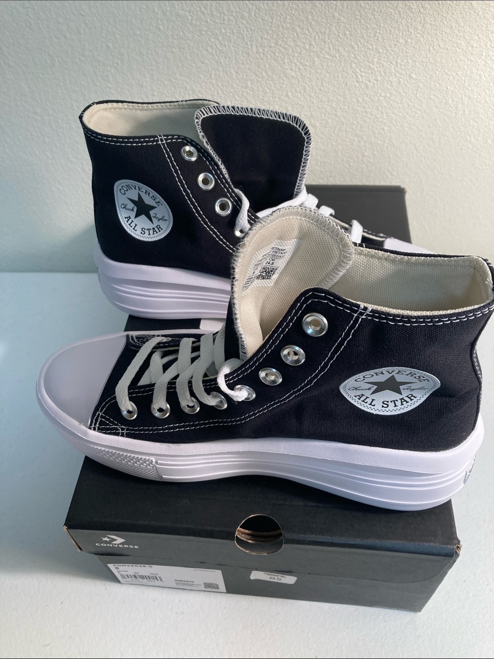 Converse Chuck Taylor All Star Move Lift Hi Platform Sneakers - Picture 4 of 6
